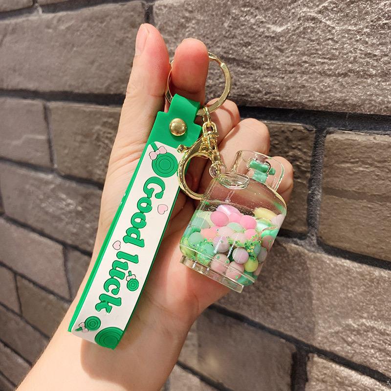 Wholesale Oil Pearl Gas Tank Pendant Acrylic Key Chain